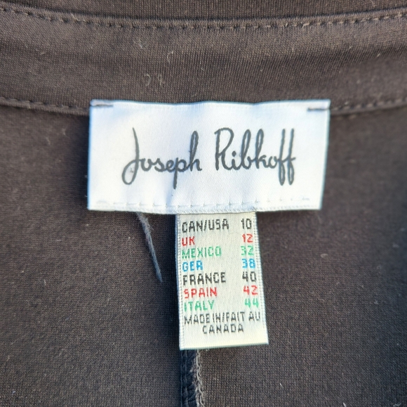 Josef Ribkoff women's cape blazer size 10 US black - Picture 4 of 5